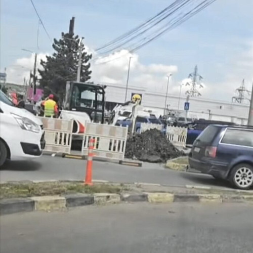 Traficul în Suceava afectat de o scurgere de gaz