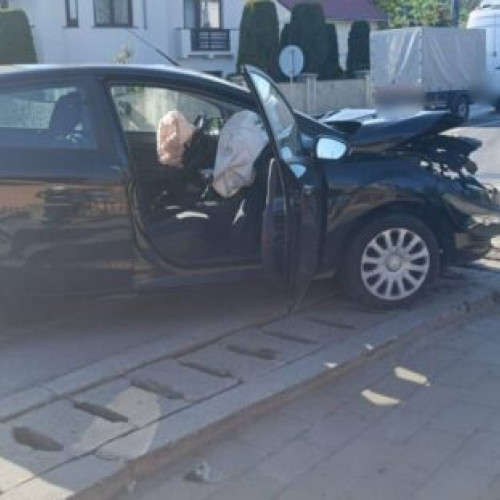 Motociclist grav ranit intr-un accident la Paltinoasa