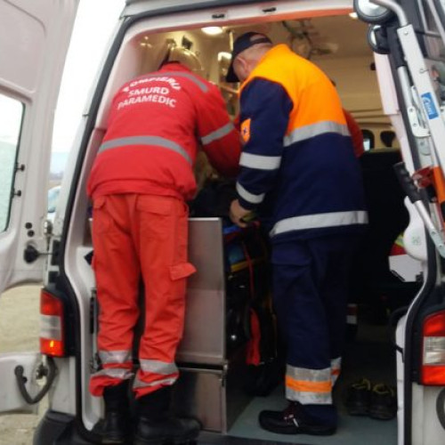 Sofer rănit după ce a intrat sub o autoutilitară nesiguranță