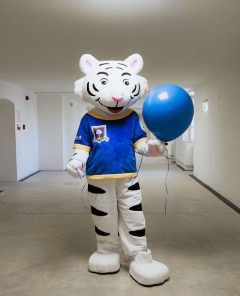 Mascota CNLR, Liggy Tiggy, ajunge acasă