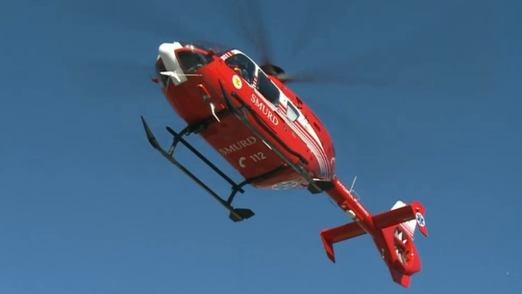Accident grav pe drumul național 1D în Prahova, cu elicopter SMURD