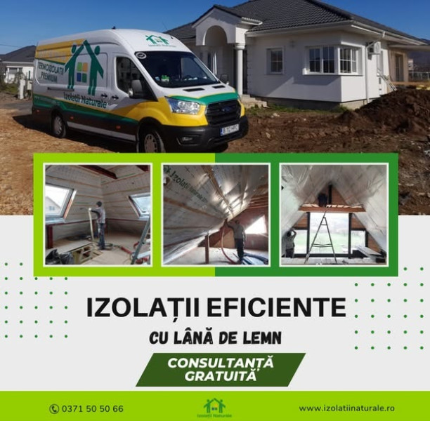 Izolația cu lână de lemn pompabilă în Suceava, alegere economică și ecologică