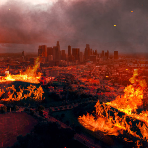 Încălzirea globală a dublat riscul incendiilor devastatoare din Los Angeles