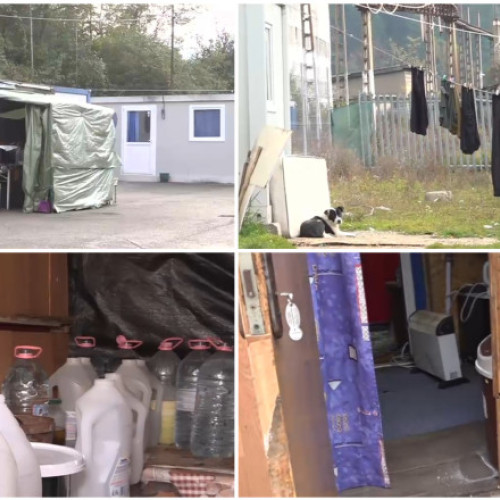 Peste 500 de localnici din Aninoasa așteaptă mutarea din containere după cutremure