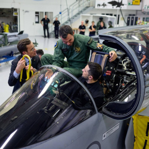 Ucraina va primi avioane de vânătoare Gripen de la Suedia, posibil din 2026