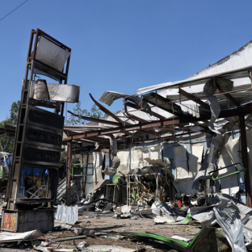 Patru persoane rănite în urma unui atac cu drone rusești la Sumî, inclusiv un director de televiziune